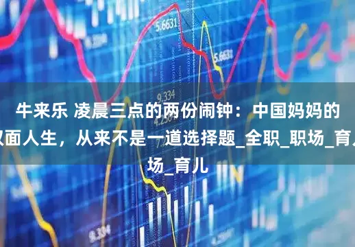 牛来乐 凌晨三点的两份闹钟：中国妈妈的双面人生，从来不是一道选择题_全职_职场_育儿