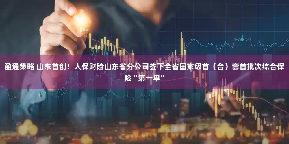 盈通策略 山东首创！人保财险山东省分公司签下全省国家级首（台）套首批次综合保险“第一单”